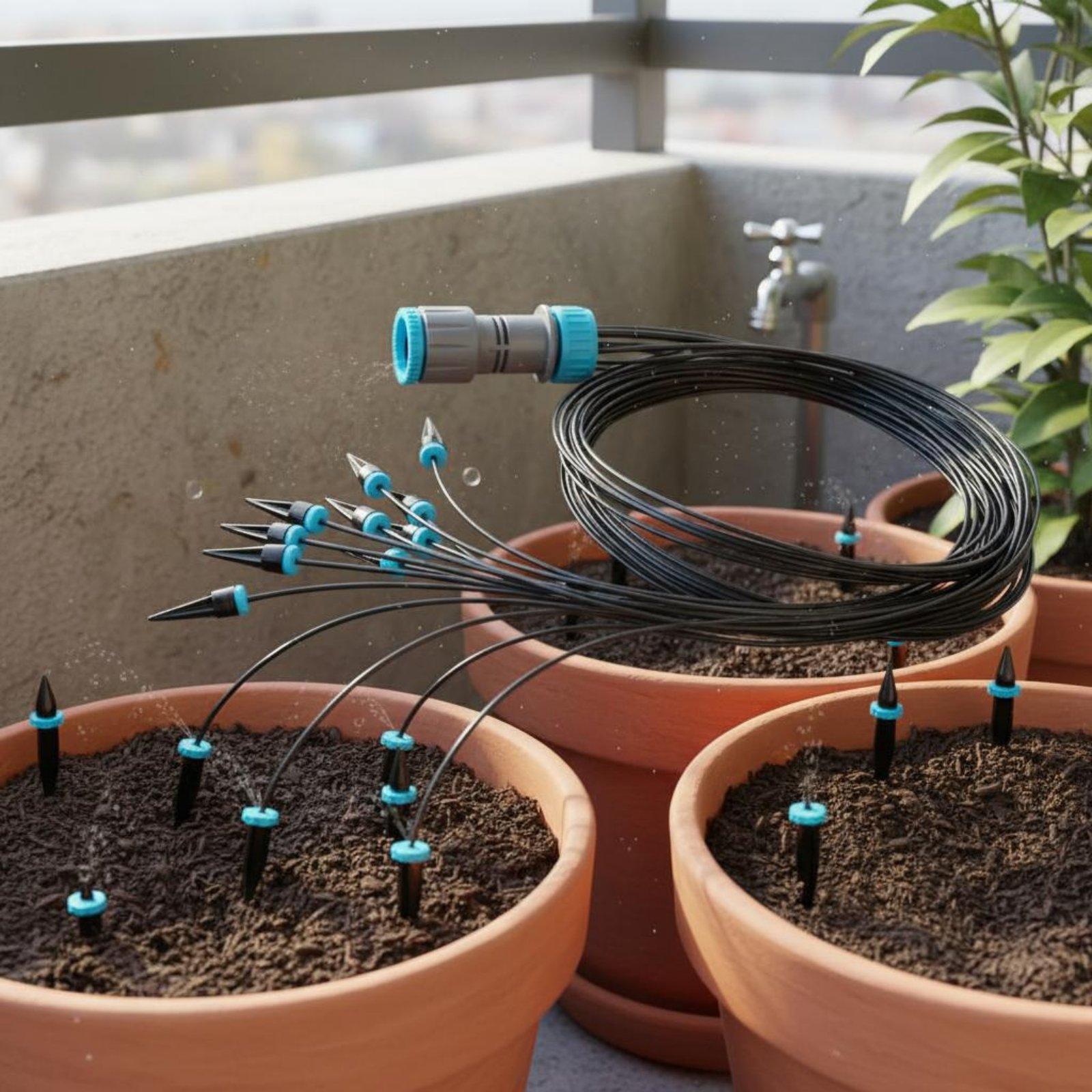 10-Head Drip Irrigation Kit Ad - огляд і ціна Automatic Watering