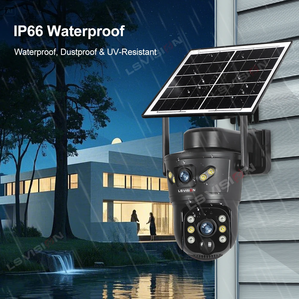LS VISION 8MP 4G Solar Camera  - огляд і ціна Garden Camera