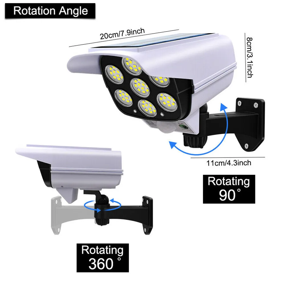 Outdoor Solar Light Motion Sen - огляд і ціна Garden Camera