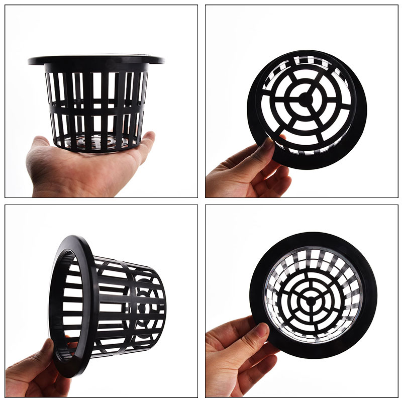 50Pcs Black White Soilless Mes - огляд і ціна Hydroponic Grow Pod