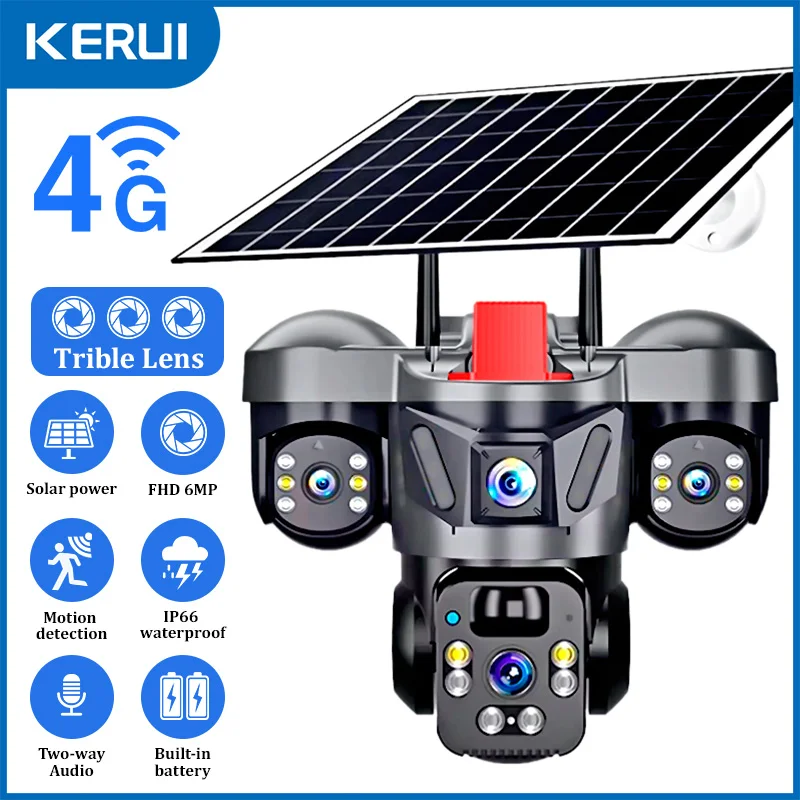 KERUI V380 Pro Outdoor PTZ 6MP - огляд і ціна Garden Camera