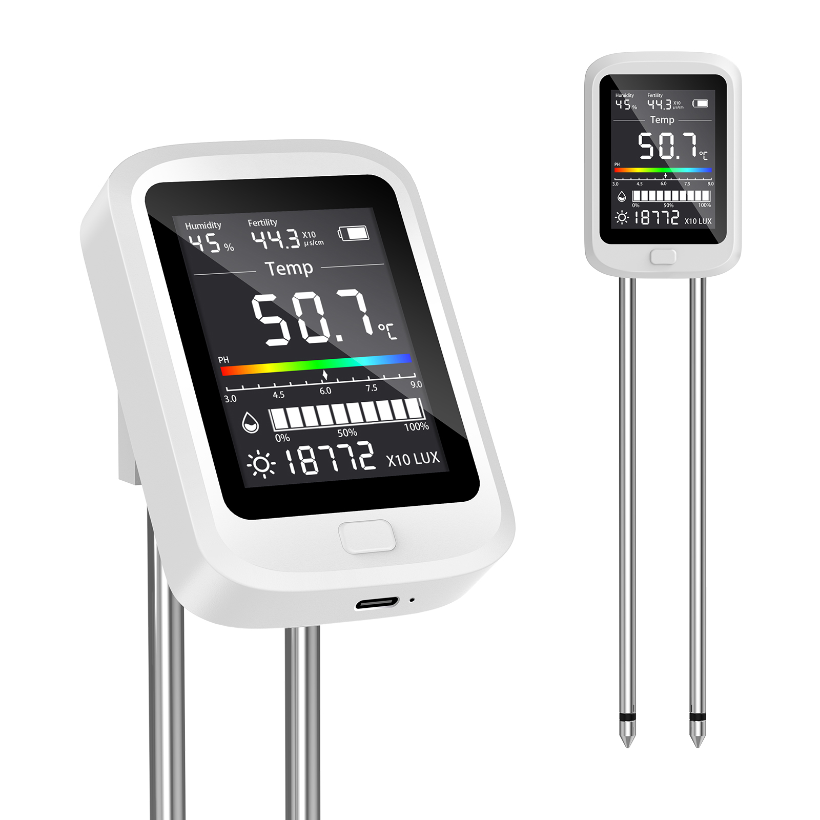 6-in-1 Soil Moisture Meter, Hy - огляд і ціна Plant Monitor
