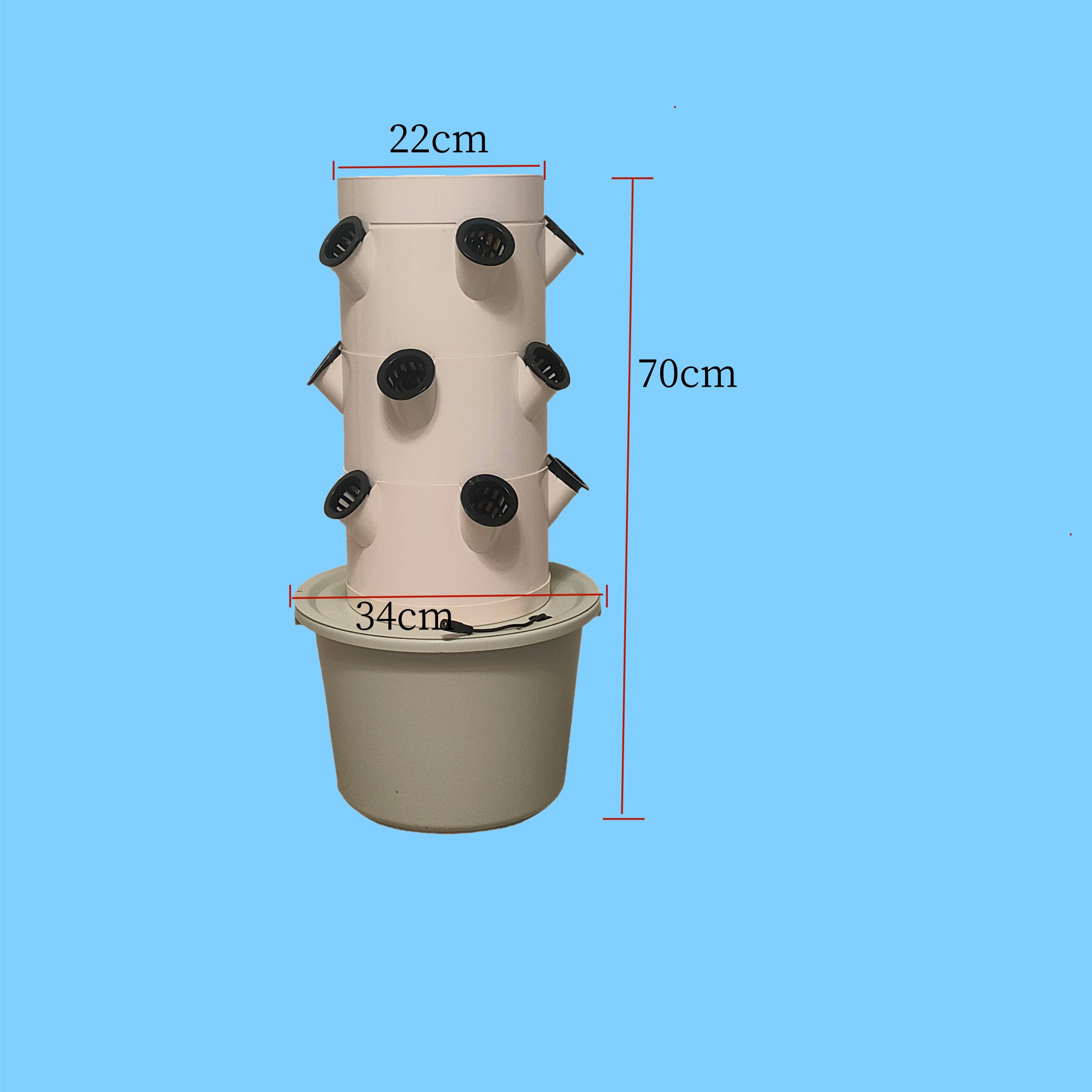 Vertical Hydroponic Growing Sy - огляд і ціна Indoor Garden Kit
